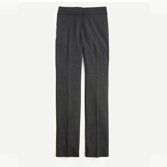 J.Crew Wool Blend Pants Trousers Women's Sz 8 Stretch Gray - Picture 1 of 14